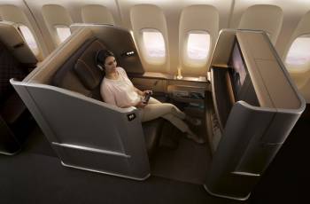 Singapore Airlines: Neuer First Class Sitz in der B777-300ER