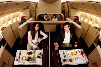 Die neue Air China First Suite in der B777-300